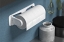 Holder for paper towels, snow-white
